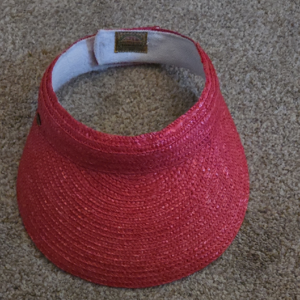 Scala Red Sun Visor